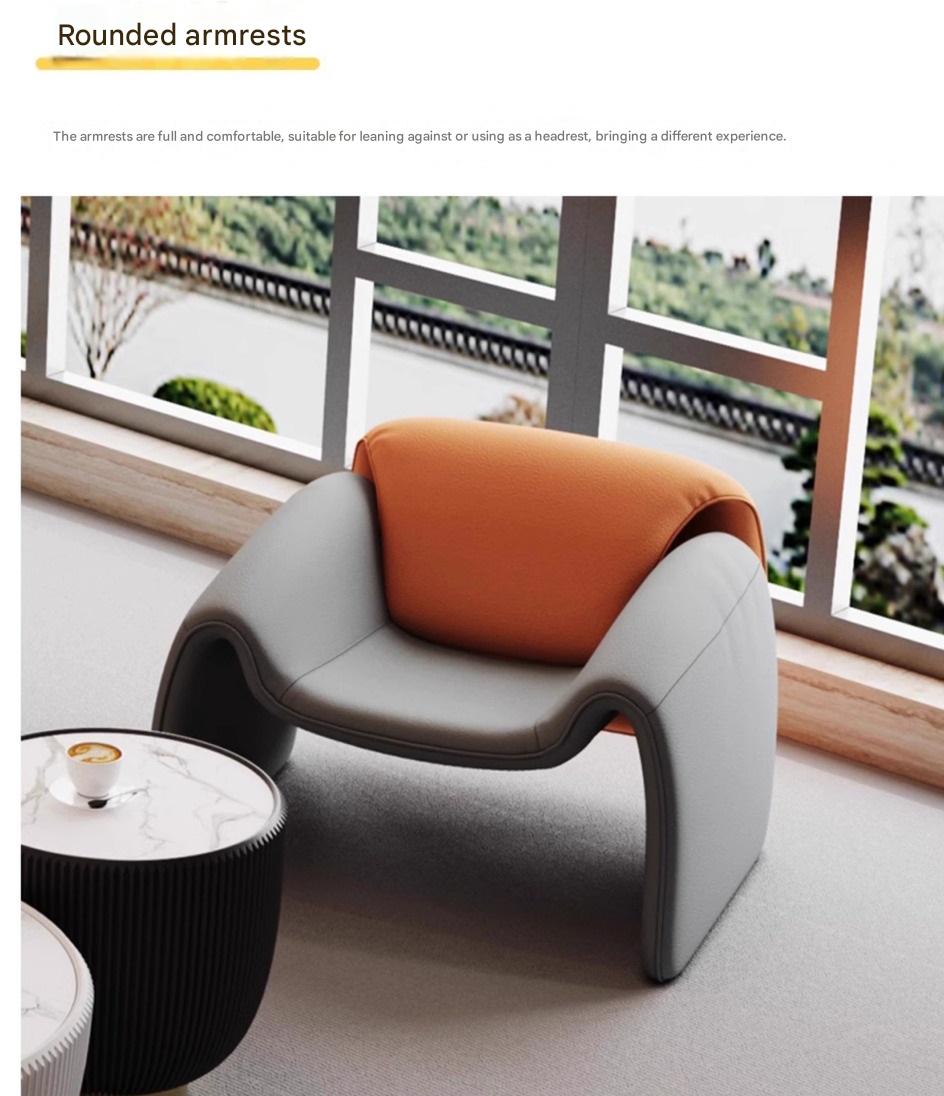 Modern Luxury Curved Reception Sofa Set With Coffee Table