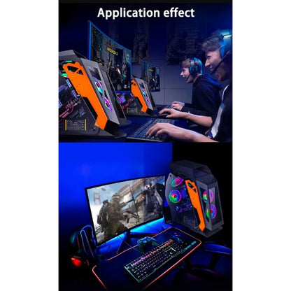 PC Gaming K plus ATX CPU Cabinet Case