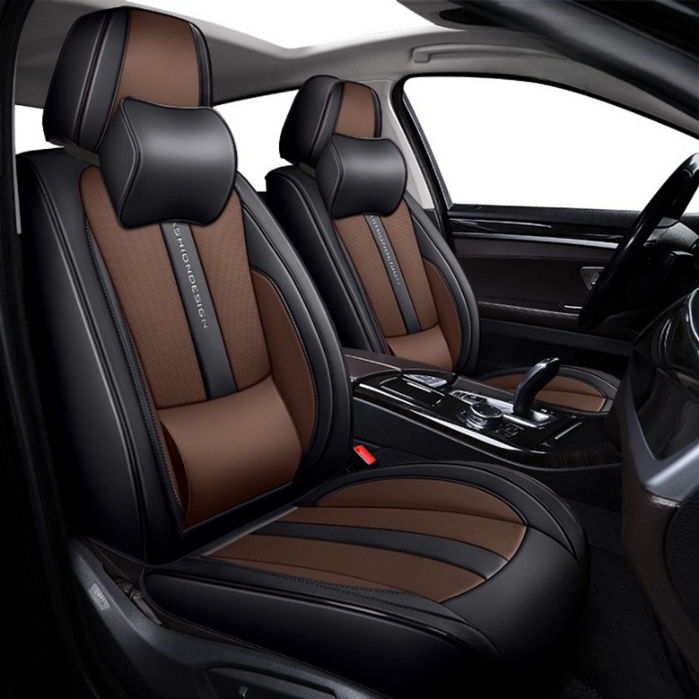 Deluxe Edition Full Leather Car Seat Cover