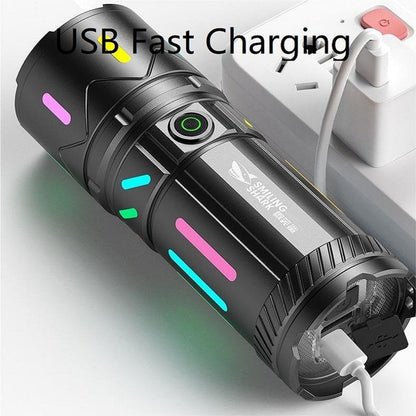 SMILING SHARK SD8102A Super Bright Flashlight