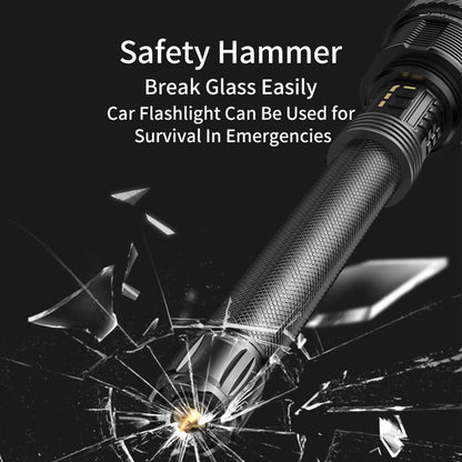 SMILING SHARK P360 Telescopic Zoom Super Bright Flashlight