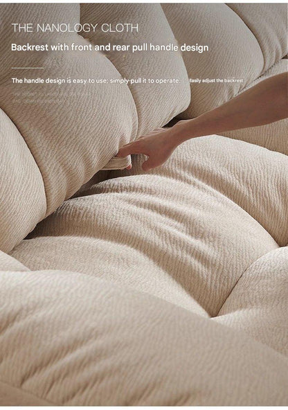 Luxury Chenille Fabric Sofa with Deep Cushions