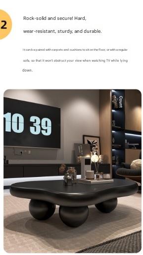 Modern Cloud Shape Coffee Table