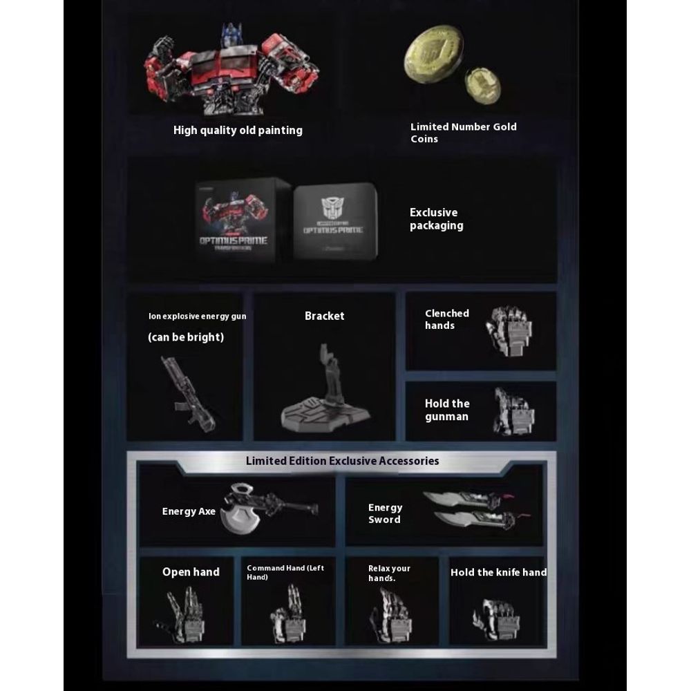 Robosen Rise of The Beasts Optimus Prime Robot