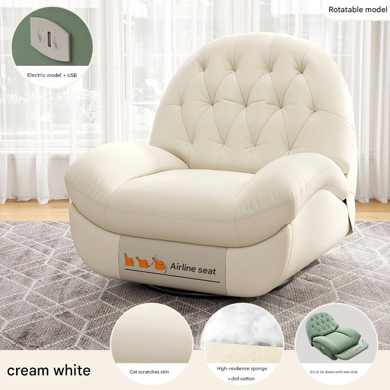 Luxury Electric Recliner Sofa Chair with USB Port