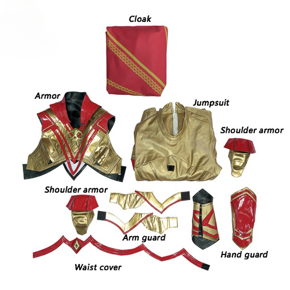 Guardians of the Galaxy 3 Adam Warlock Cosplay Costume