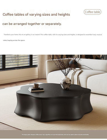 Luxury Italian Cloud Coffee Table With Butterfly Side Table