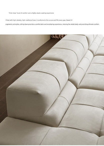 Modern Modular  Fabric Floor Sofa Set