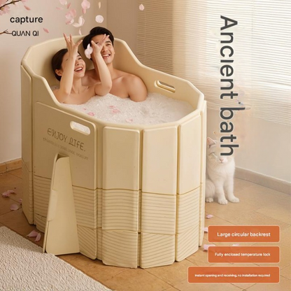 Portable Foldable Bathtub