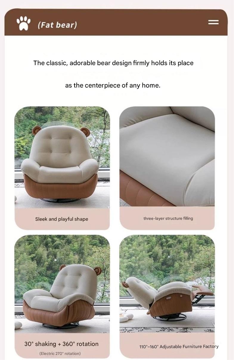 Luxury Electric Massage Recliner Sofa Chair with Remote Control