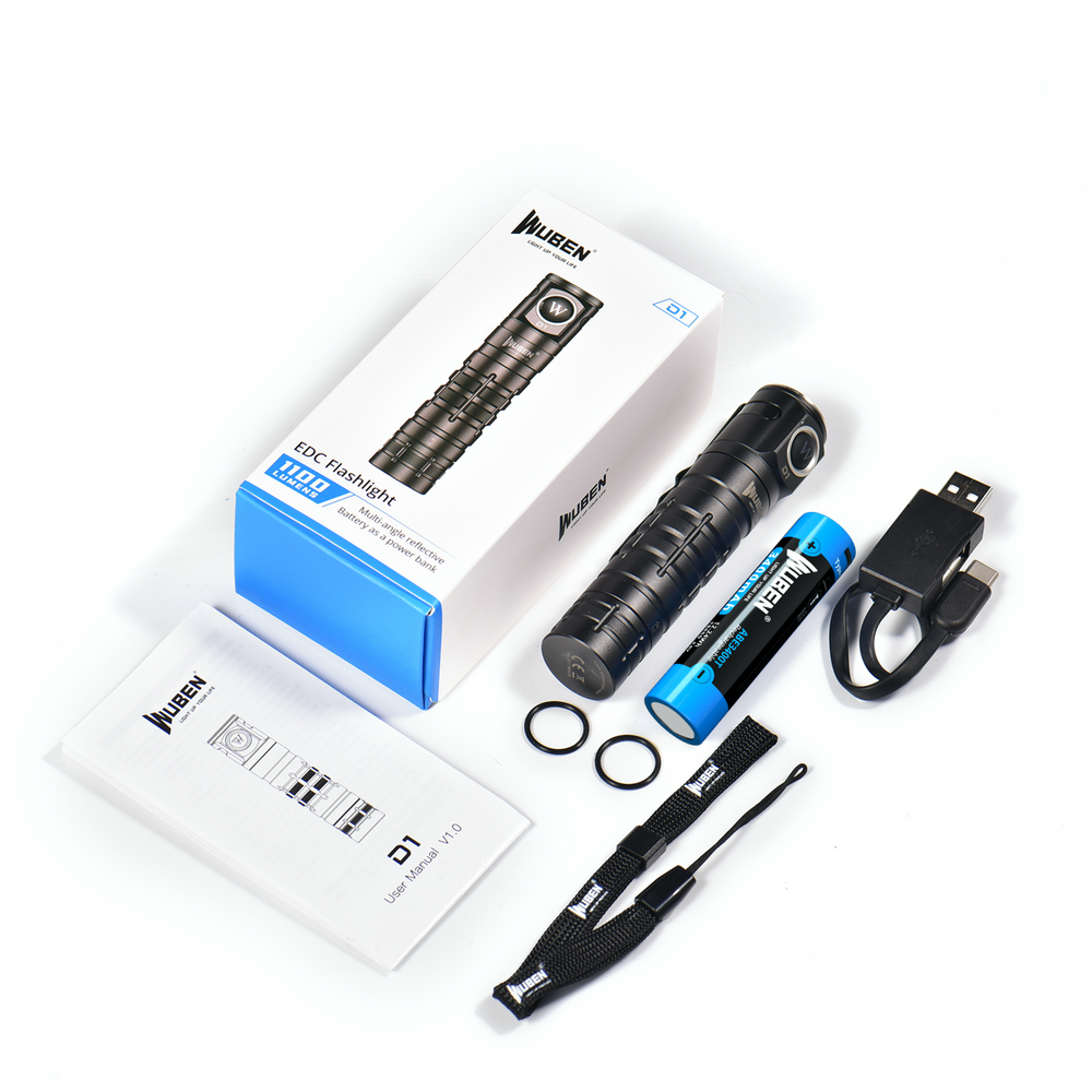 Wuben D1 Portable Fast-Charging Mini Floodlight