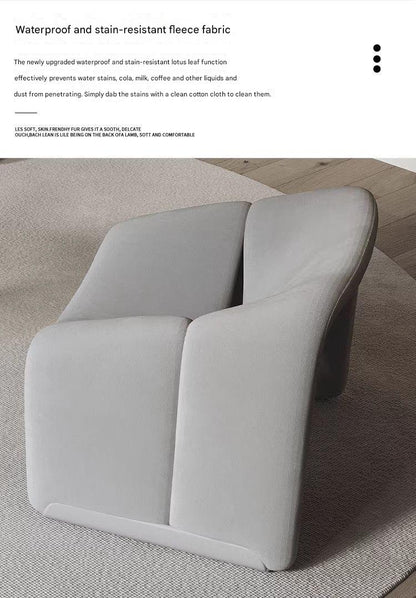 Luxury Casual Lamb Velvet Chair