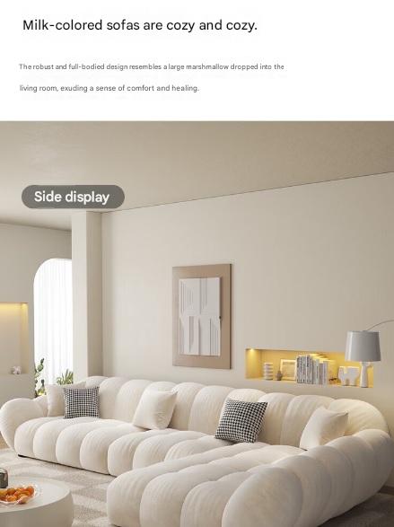 Luxury L-Shape Sectional Sofa with Chaise Lounge