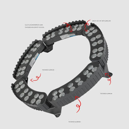 6 LED Heads 72W Outdoor Tree Pole Decor 3