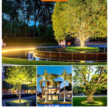 6 LED Heads 72W Outdoor Tree Pole Decor 4