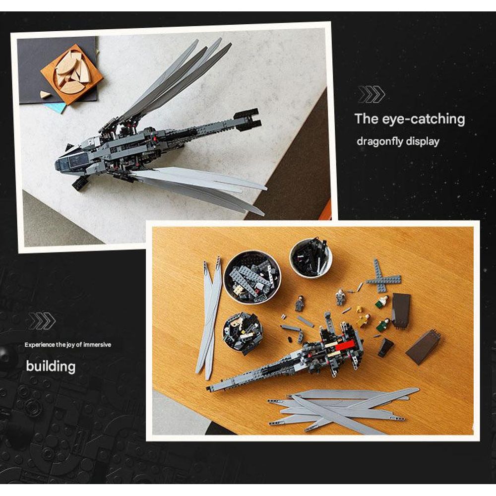 LEGO 10327 Dune Atreides Royal Ornithopter Blocks Set