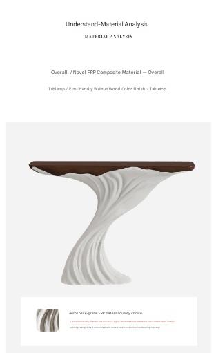 Luxury Artistic Entrance Console Table