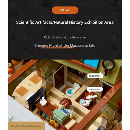 LEGO 10326 Natural History Museum Building Blocks Set