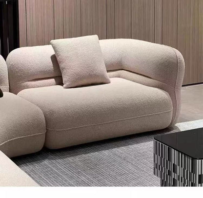 Luxury Italian L-Shaped Sectional Sofa Set