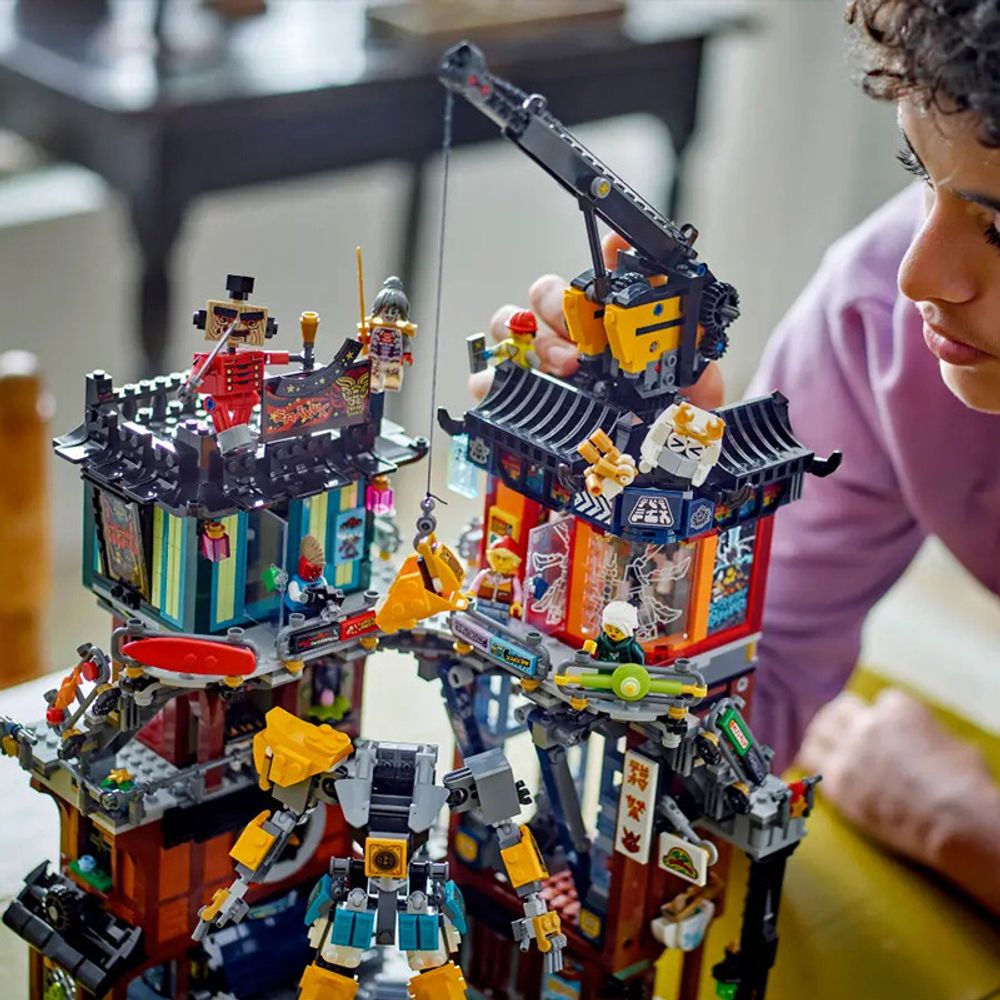 LEGO 71837 Ninjago City Building Blocks Set