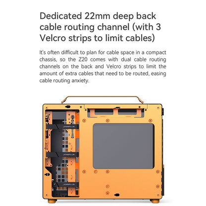 JONSBO Z20 M-ATX CPU Cabinet Case with Handle