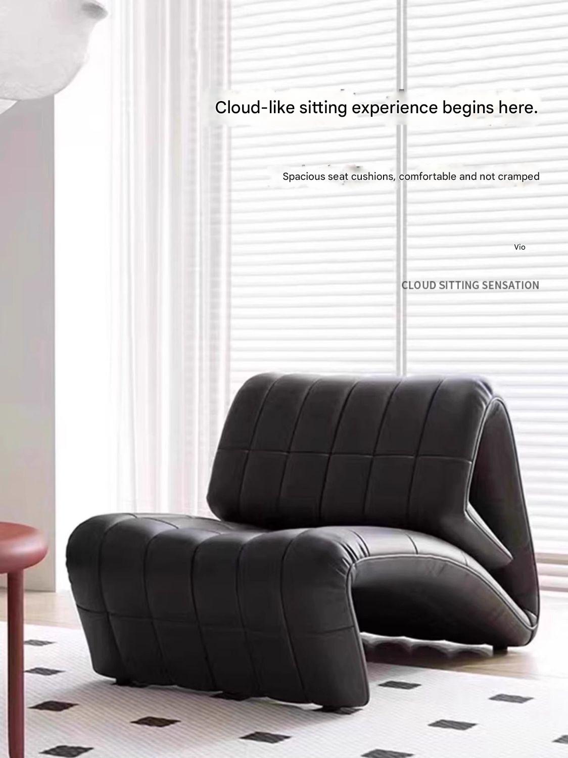 Luxury Italian Barcelona Lounge Chair