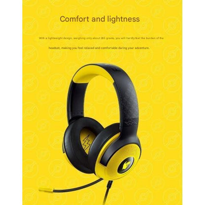 Razer Pokemon Pikachu Wired Headset With Microphone