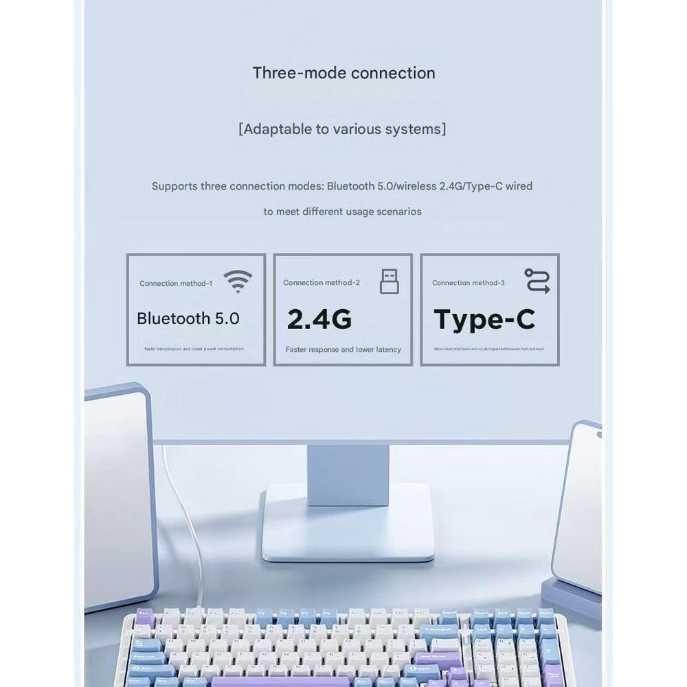 Wolf Spider F99 Starfall Condensation Gaming Keyboard
