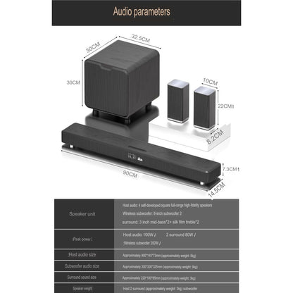 A18 Panoramic Wireless Karaoke Dolby Home Theater Set