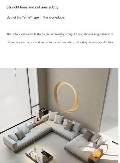 Modern Luxury Modular Fabric Sectional Sofa