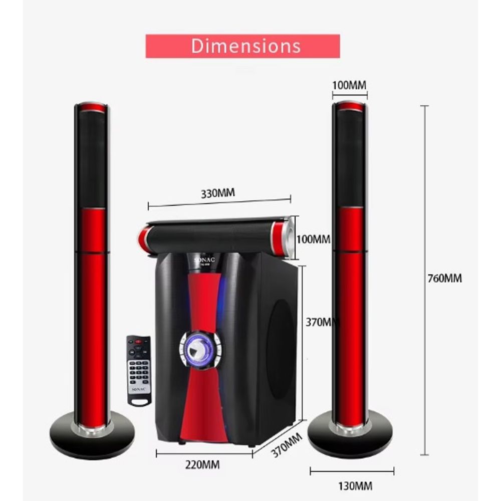 3.1 SONAC Home Audio System