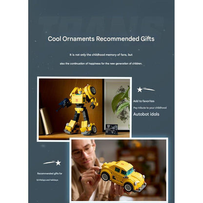 LEGO 10338 Transformers Robot Autobot Bumblebee Building Blocks Set