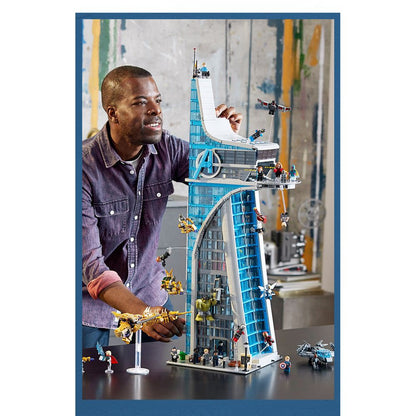 LEGO Marvel Series Avengers Tower Building Blocks