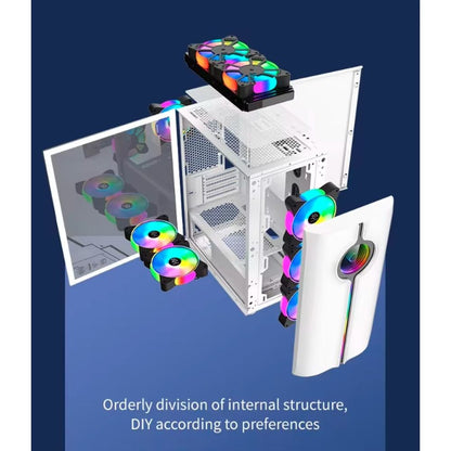 HOLO 3 Micro ATX CPU Cabinet Case