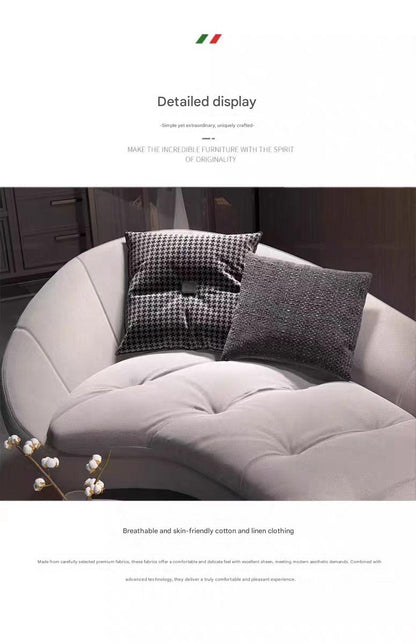 Modern Curved Chaise Lounge Chair