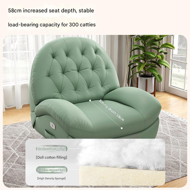 Luxury Electric Recliner Sofa Chair with USB Port