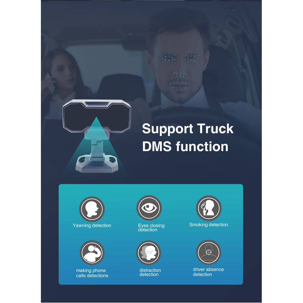 10 Inch 4G 360 Degree Truck and Car Four Recording Dash Cam