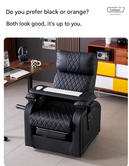 Modern Adjustable Recliner Chair with Tray Table