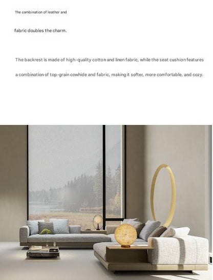 Modern Luxury Modular Fabric Sectional Sofa