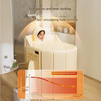 Portable Foldable Bathtub