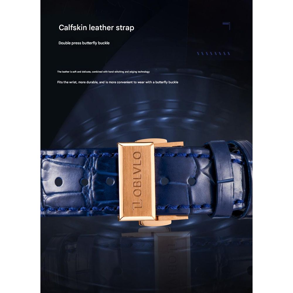 OBLVLO Men's Automatic Watch