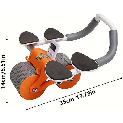 Multifunctional Automatic Abdominal Wheel with Mobile Holder