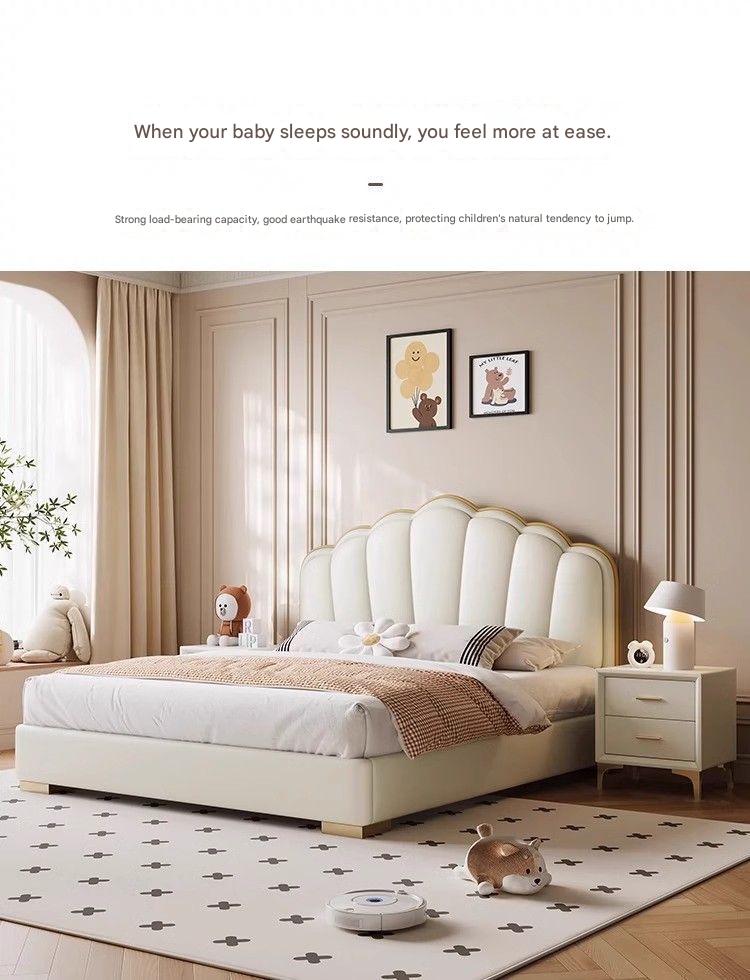 Luxury Leather King Size Bed