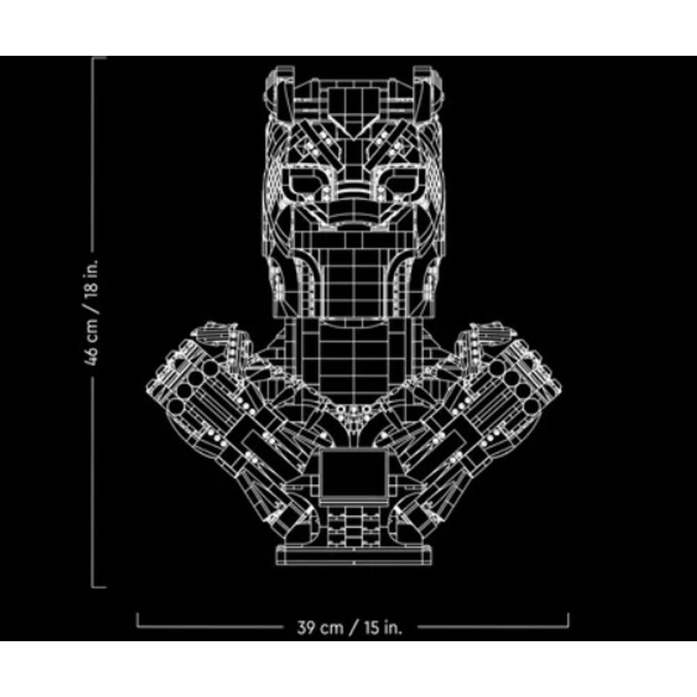 LEGO 76215 Black Panther Building Blocks Set