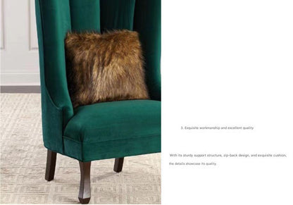 Modern Light Luxury High-Back Lounge Chair