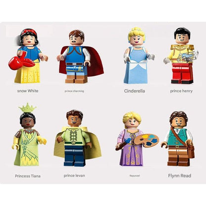 LEGO 43222 Disney Castle Building Blocks Set