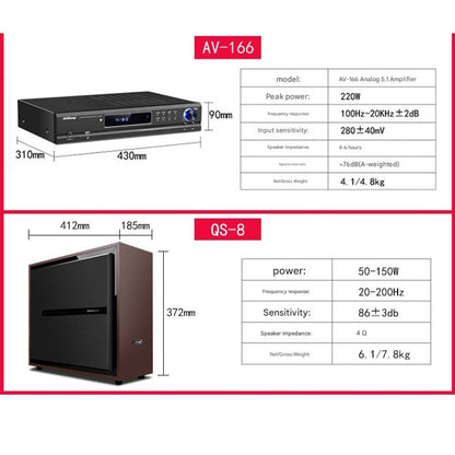 Q5 Wireless Home Theater Set with Amplifier