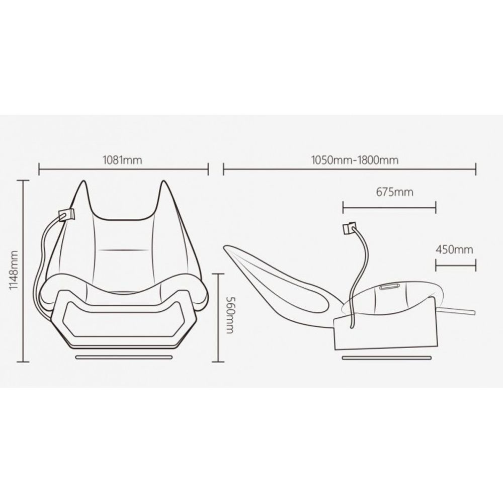 Smart Recliner with Cat Claw Design