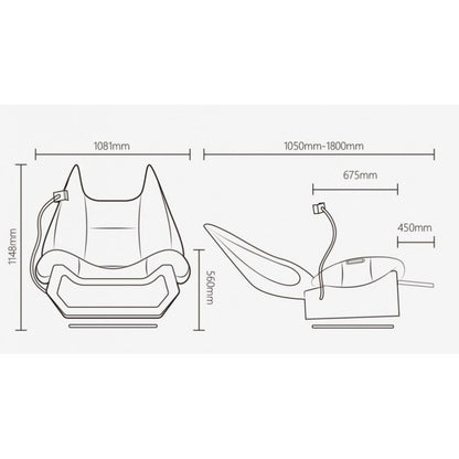 Smart Recliner with Cat Claw Design