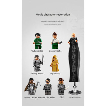 LEGO 10327 Dune Atreides Royal Ornithopter Blocks Set